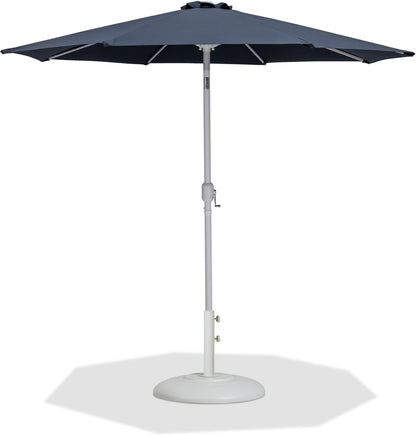 Fiji - Aluminum Patio Umbrella With Round White Base