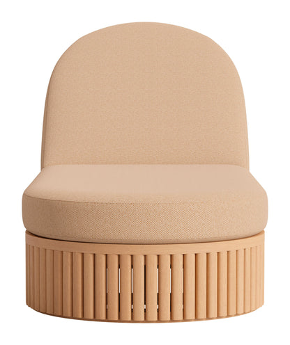 Sakina - Chaise Lounge - Brown
