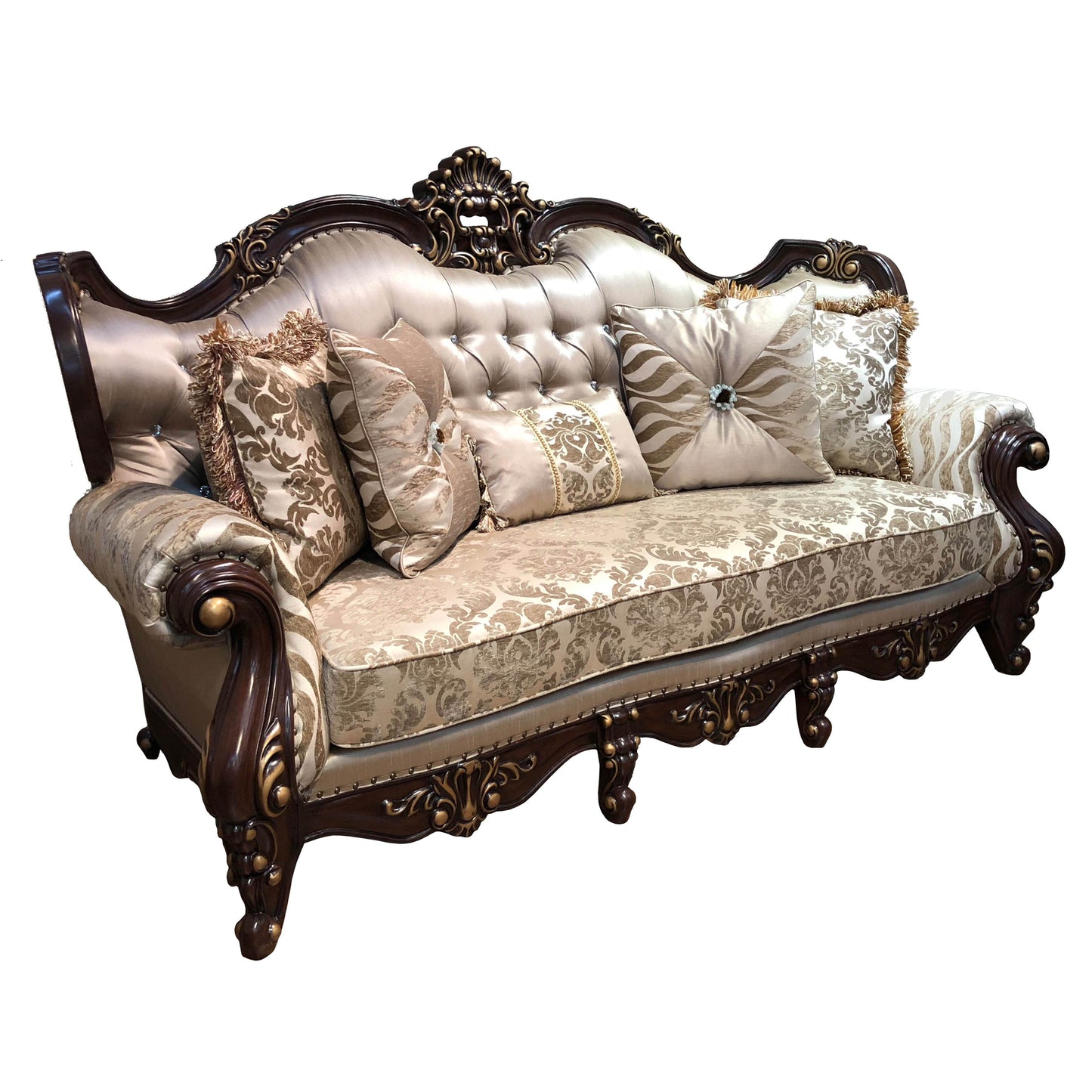 Jade - Sofa - Dark Brown