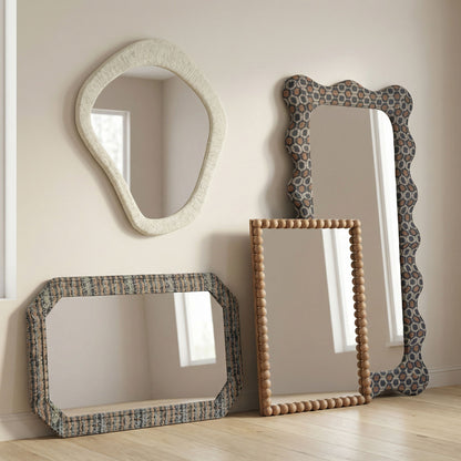 Charlene - 39" x 75" Squiggle Wall Mirror - Biologic Print