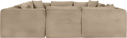 Shaggy - Fabric 8 Piece Modular U-Shaped Sectional