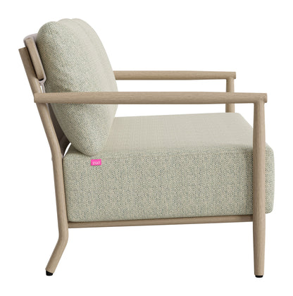 Sora - Loveseat - Green / Brown