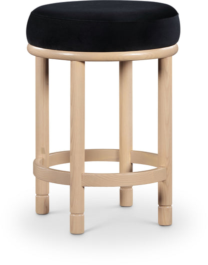 Monette - Counter Stool With Natural Base