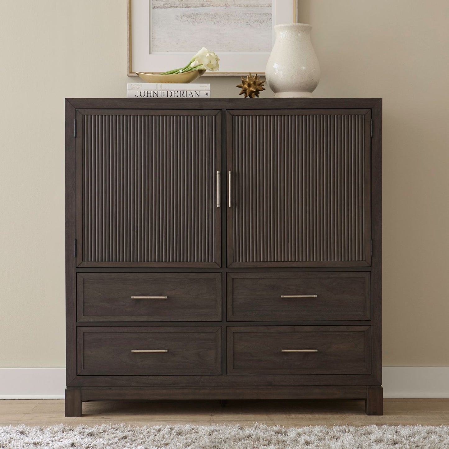 Modern Edge - Dressing Chest - Brown