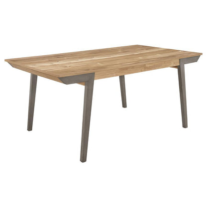 Nogales - Rectangular Wood Dining Table - Coastal Gray