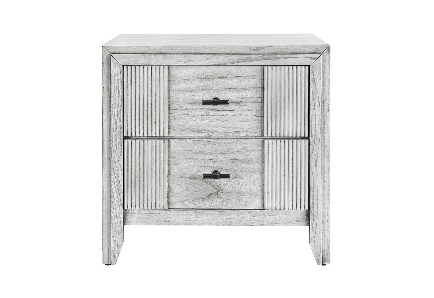 Elsie - 5 Piece King Bedroom Set - Light Gray