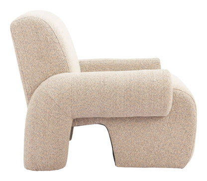 Rura - Accent Chair - Heathered Beige