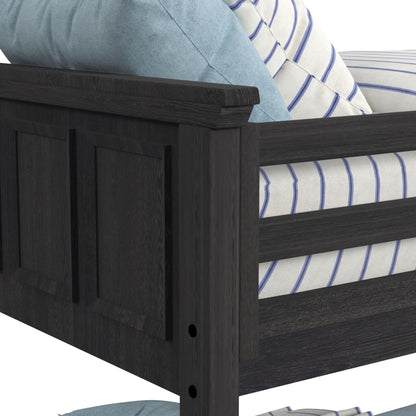 Hampton Kids - Bunk With Ladder And Trundle