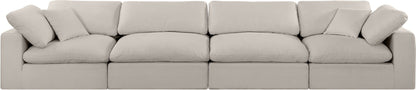 Comfy - Linen Modular Sofa 4 Seats