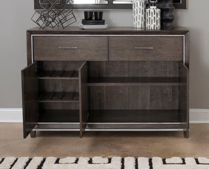 Counter Point - Credenza - Dark Brown