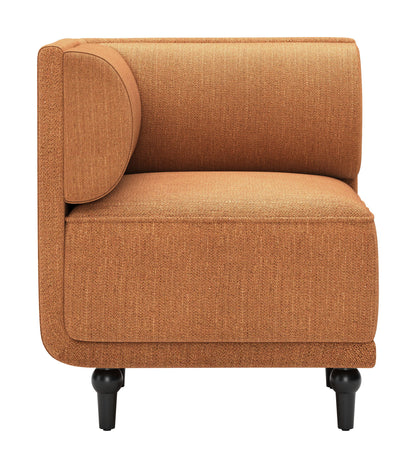 Malben - Corner Chair - Brown