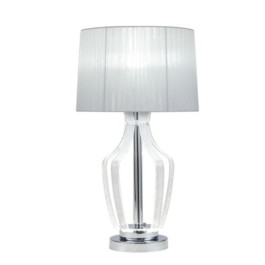 Mathilda - Table Lamp - Clear Acrylic & Chrome