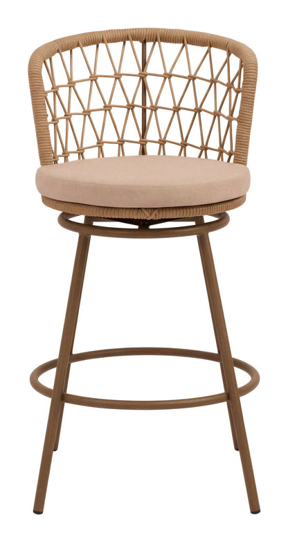 Islamorada - Swivel Barstool - Brown