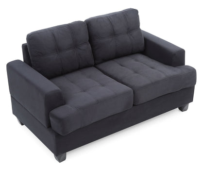 Sandridge - 36" Loveseat - Black
