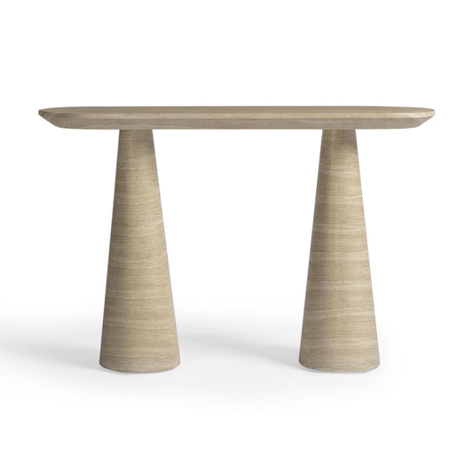 Sandra - Indoor / Outdoor Console Table - Travertine