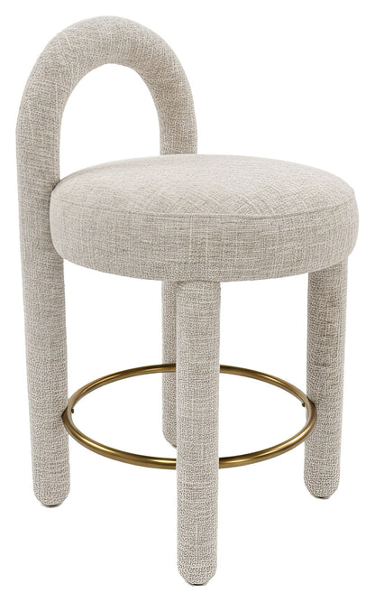 Curco - Counter Stool (Set of 2) - Gray