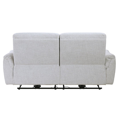 Eastre - Power Motion Sofa With USB Port - Beige Chenille