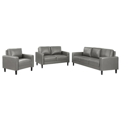 Ruth - Upholstered Track Arm Sofa Set