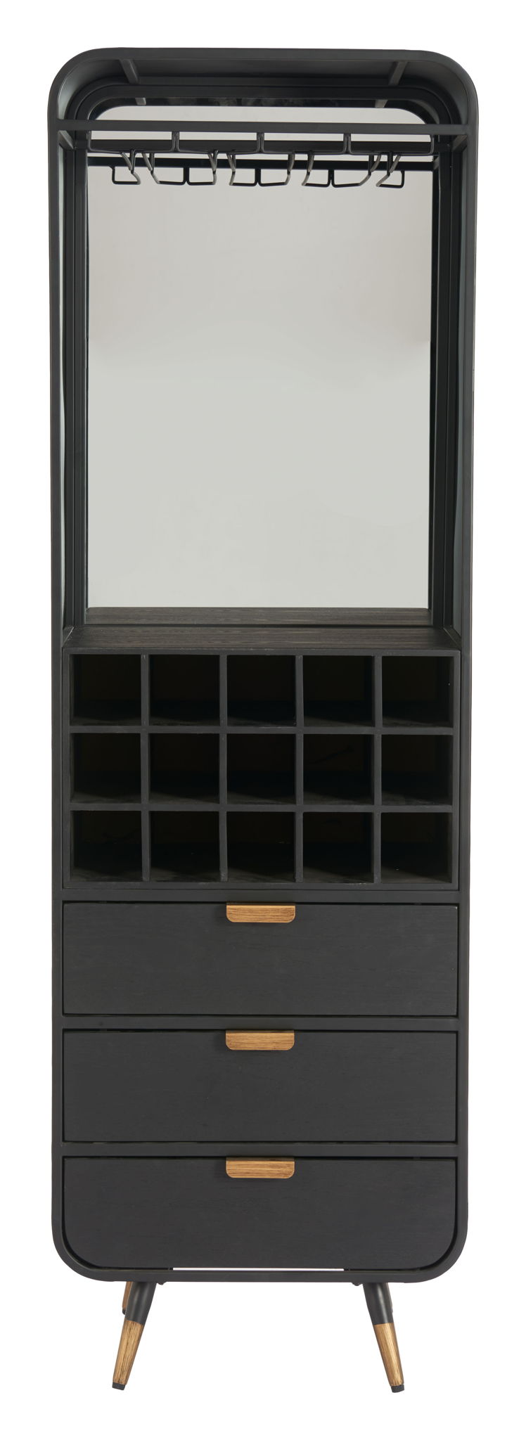 Magara - Bar Cabinet - Black