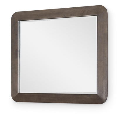 Lancia - Beveled Mirror - Charred Oak