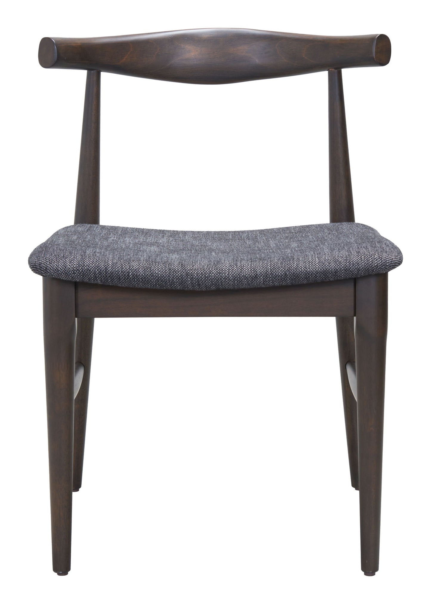 Tuzka - Dining Chair (Set of 2) - Gray & Espresso