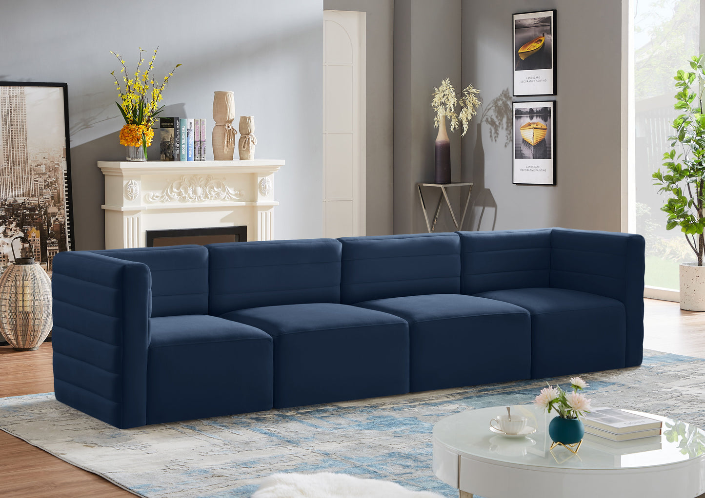 Quincy - Modular 4 Seat Sofa