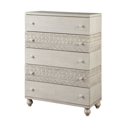 Roselyne - Chest - Antique White Finish