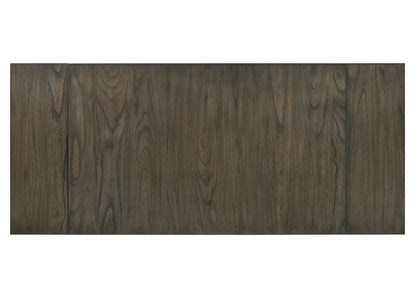 Gulliver - Dining Table Top & Base - Dark Brown