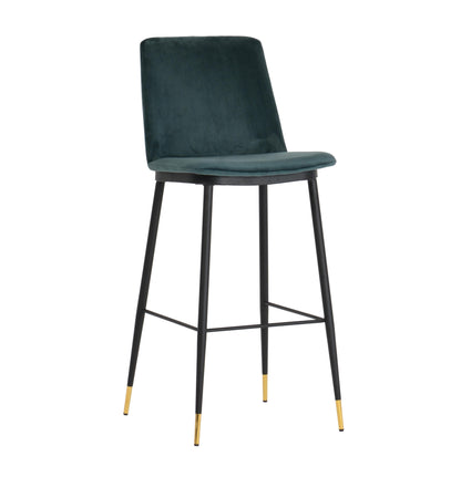 Evora - Velvet Counter Stool (Set of 2)