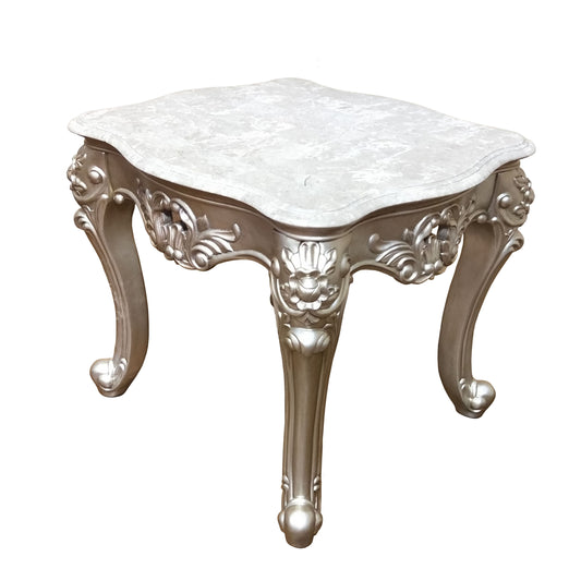 Ariel - End Table - Silver