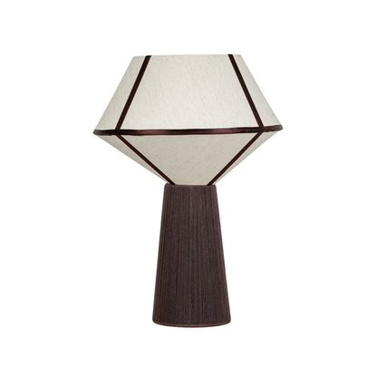Josephine - Upwards Table Lamp - Chocolate Brown