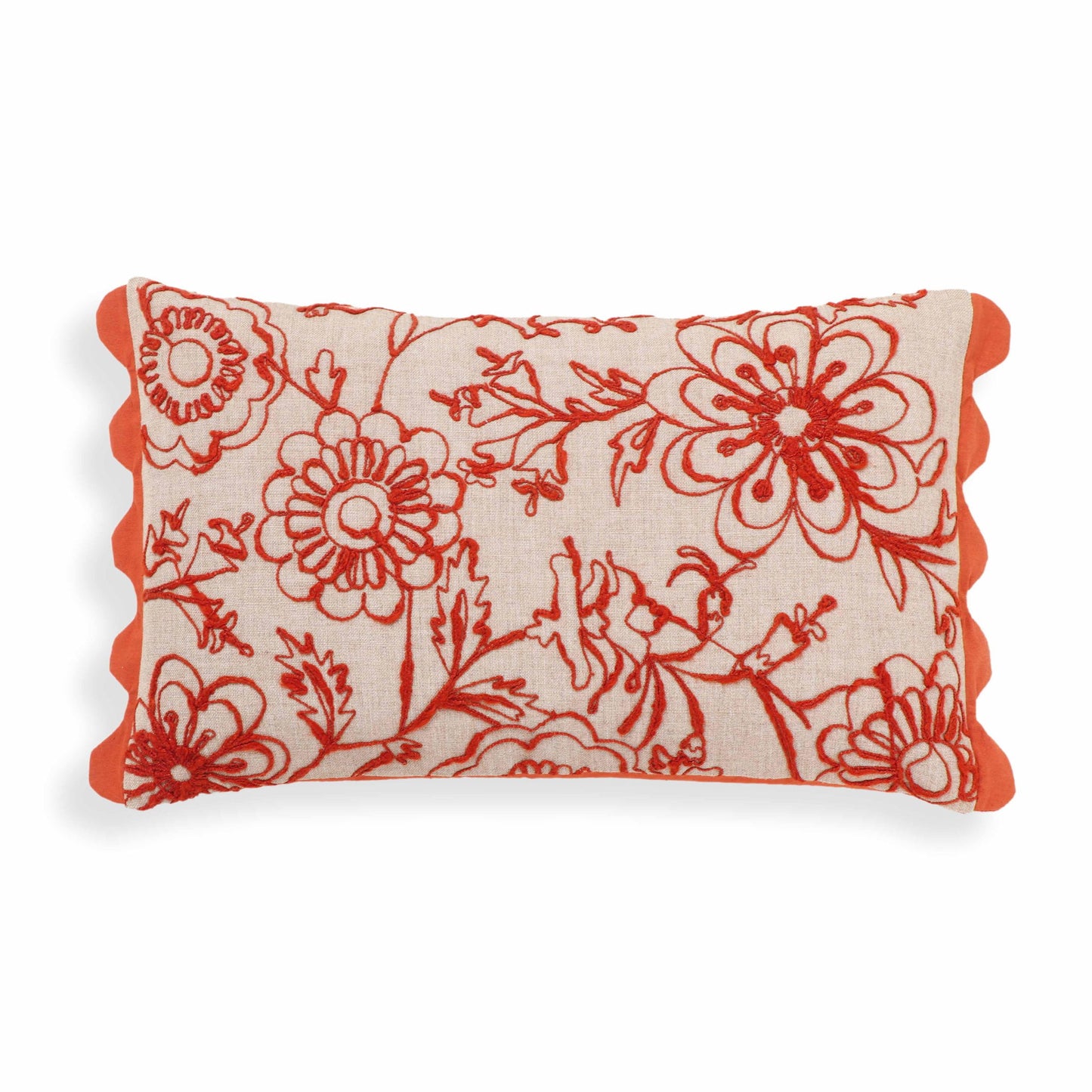 Portia - 20" x 12" Accent Cushion Cover - Orange
