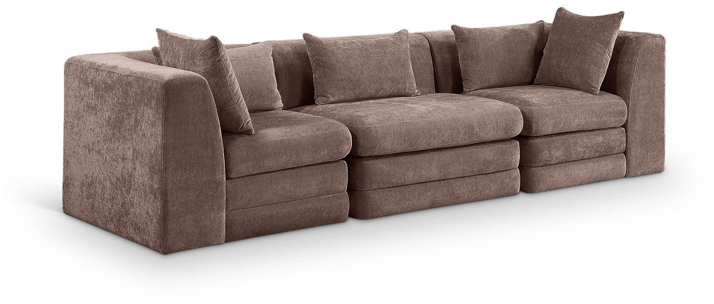 Stellar - 3 Piece 114" Upholstered Modular Sofa