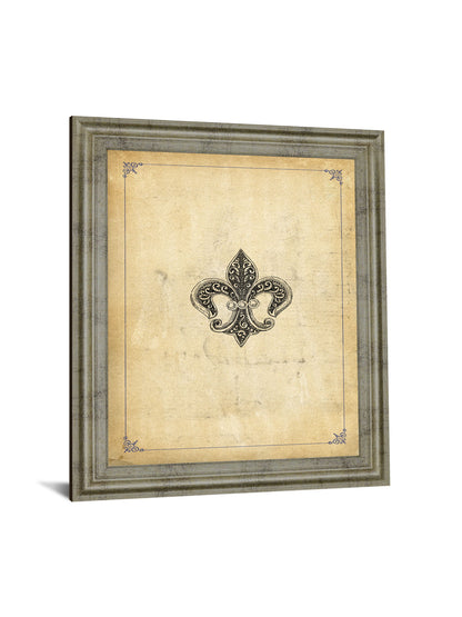 Ornate Crest - 28" x 34" Framed Wall Art