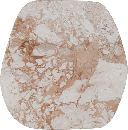 Puglia - Marble Top And Oak Wood Base Table