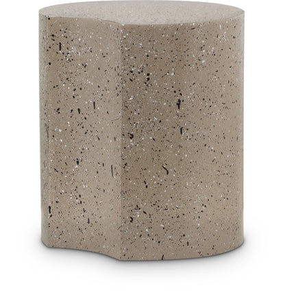Dimple - End Table - Terazzo Finish