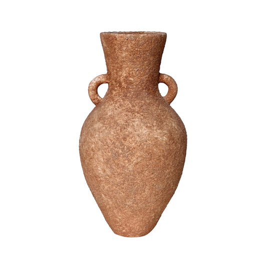 Earthenware - Roman Vase With Handles - Terracotta