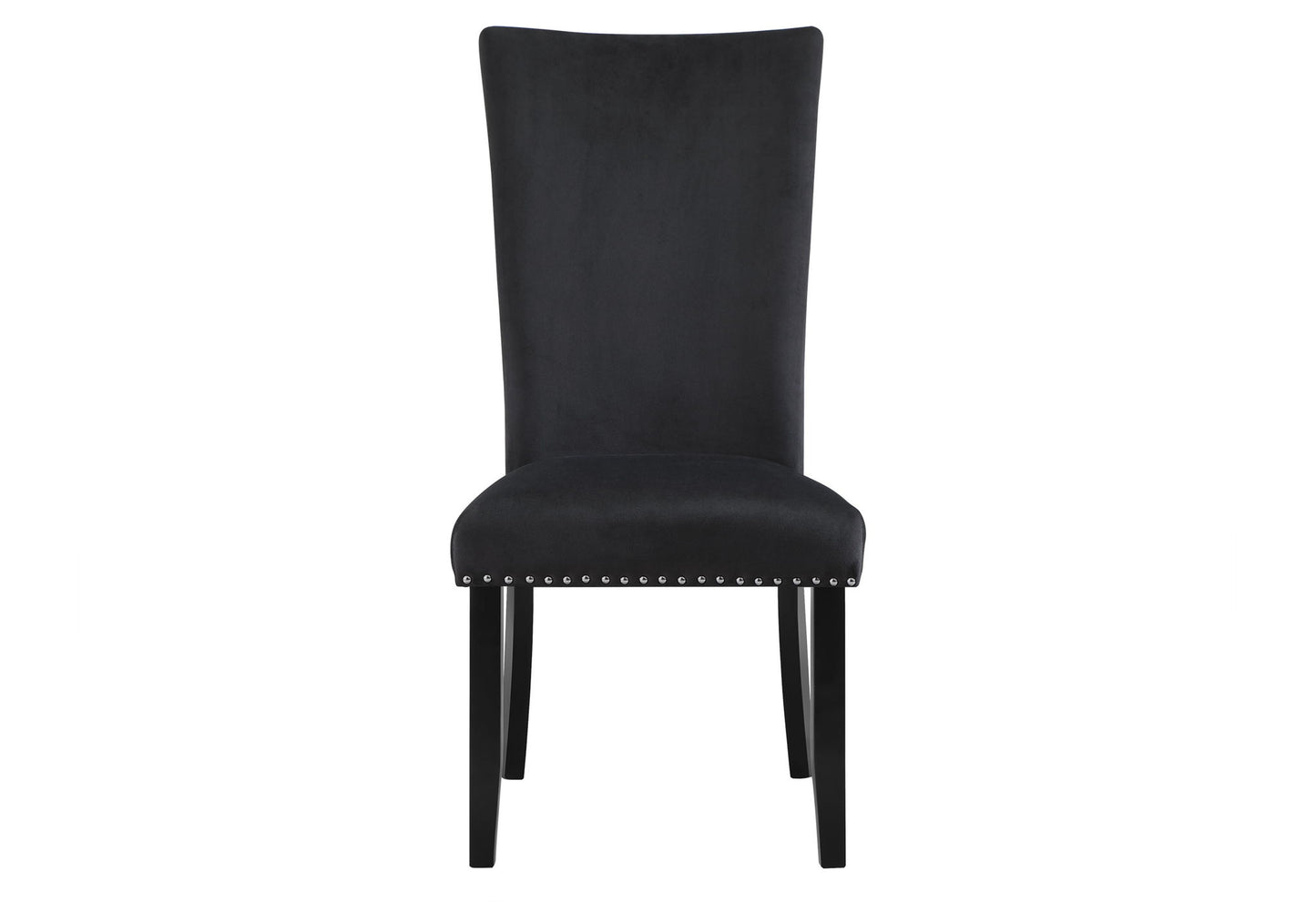 D03 - 9 Piece Dining Room Set (Dining Table And 8 Dinning Chairs) - Black