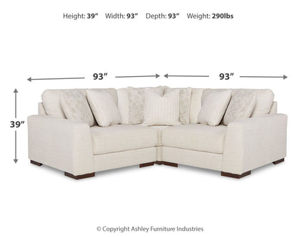 Lyndeboro - 3-Piece Sectional - Natural