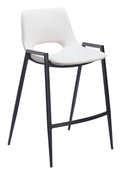 Desi - Counter Chair With Black Legs (Set of 2)