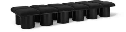 Pavilion - 12 Piece Modular Bench With Black Base