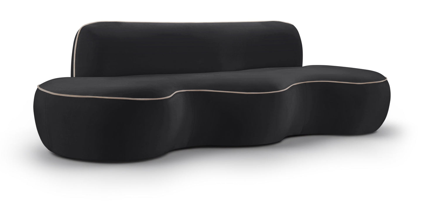 Swerve - Velvet 101" Upholstered Sofa