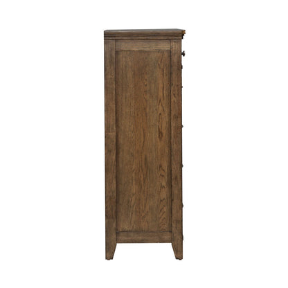 Carolina Park - 5 Drawer Chest - Brown