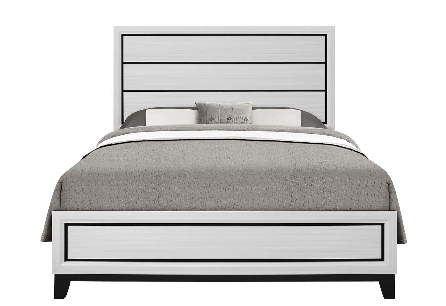 Kate - Queen Bed - White