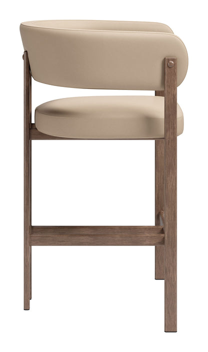 Ruge - Counter Stool (Set of 2) - Beige