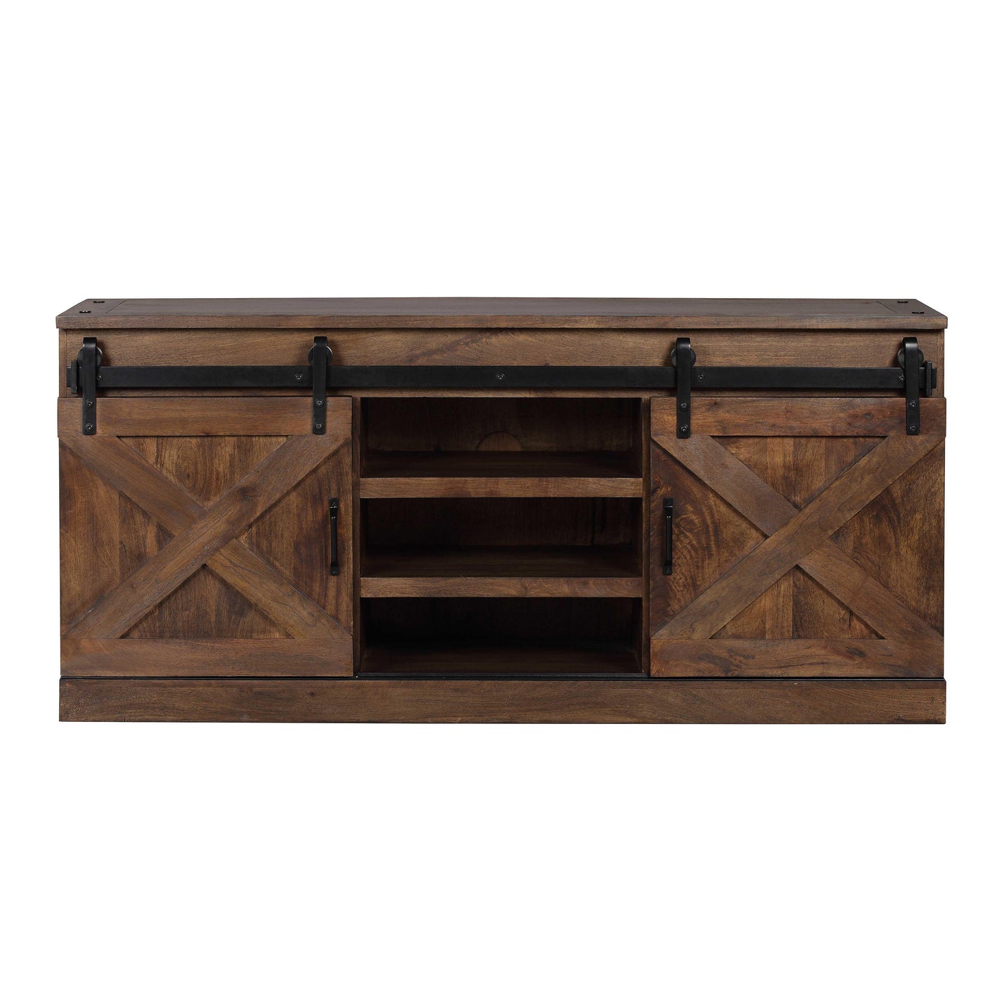 Dawson - Console - Rustic Brown