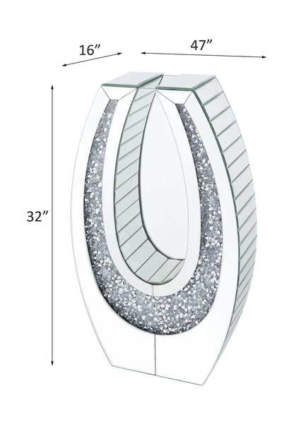 Noralie - Accent Decor - Mirrored & Faux Diamonds