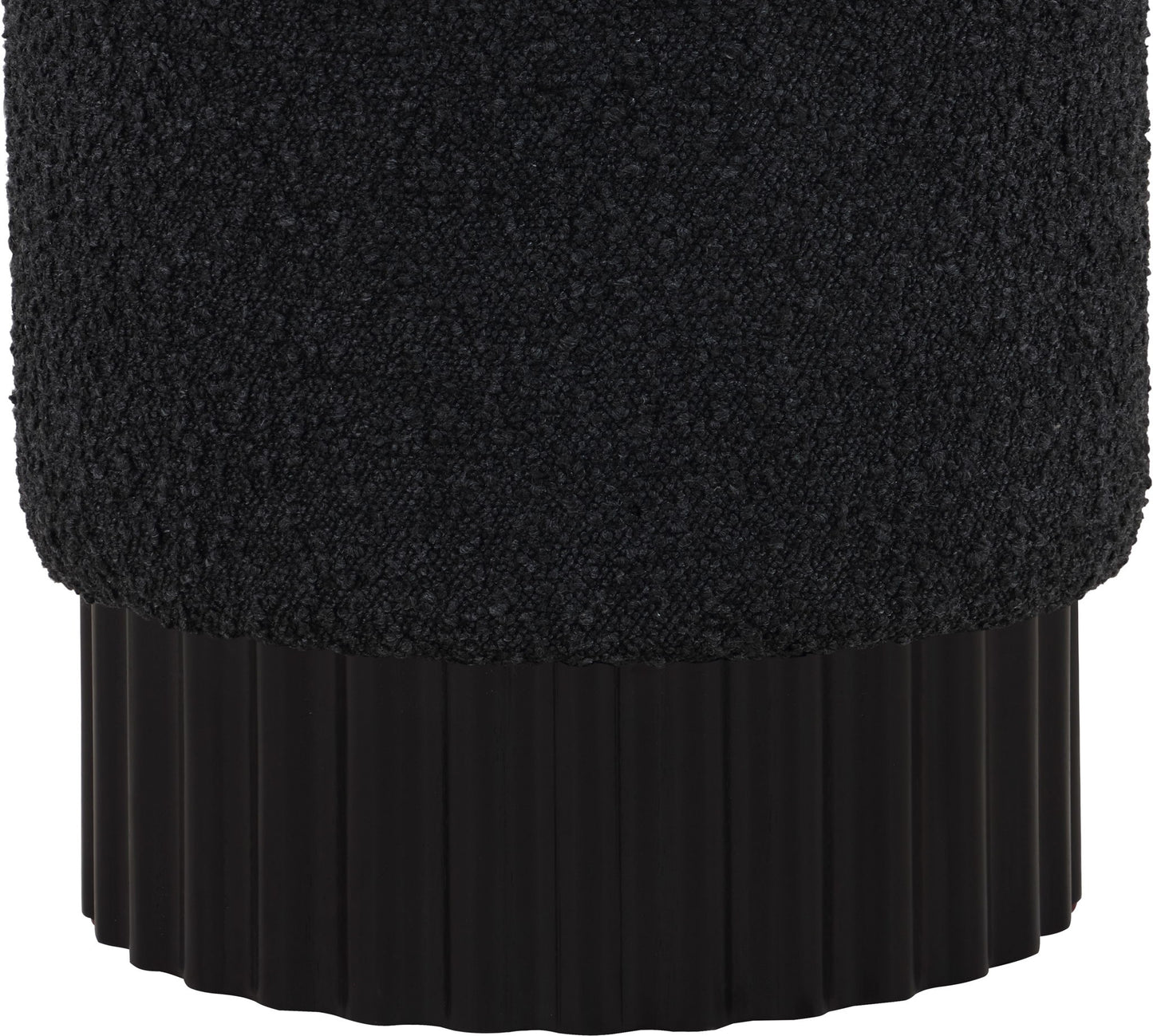 Veranda - Ottoman / Stool With Black Base