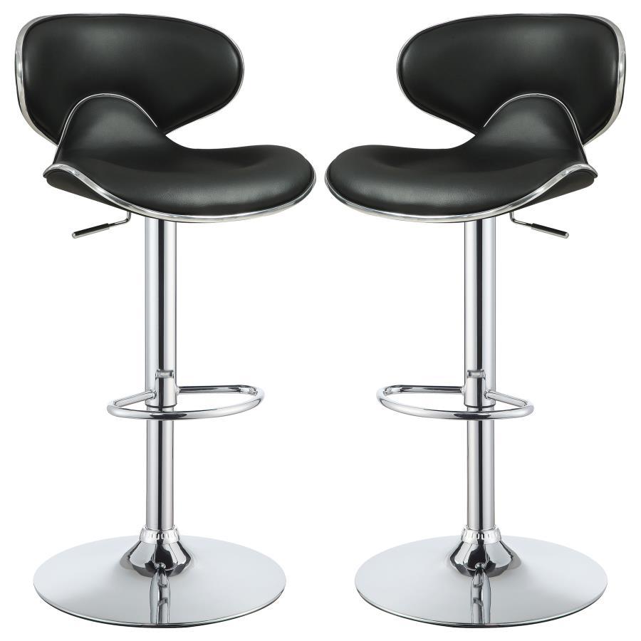 Edenton - Upholstered Adjustable Bar Stool (Set of 2)