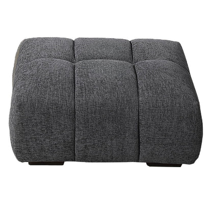 Chosen - Ottoman - Gray Chenille